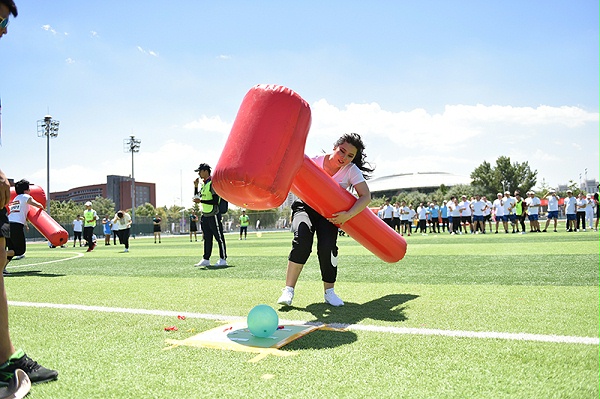 中建一局五公司职工运动会